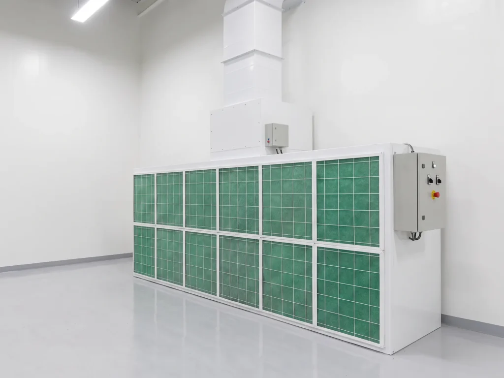 INTECH PURE 120 open prep station, close-up of its main components