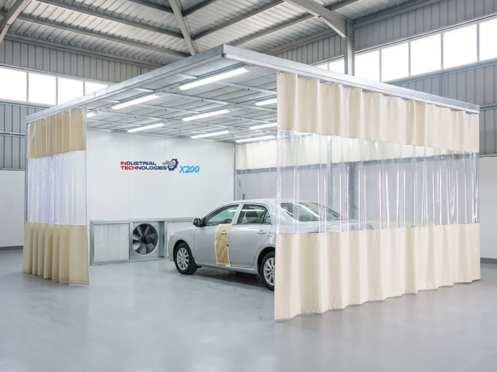 INTECH PURE 200 prep station, front three-quarter view