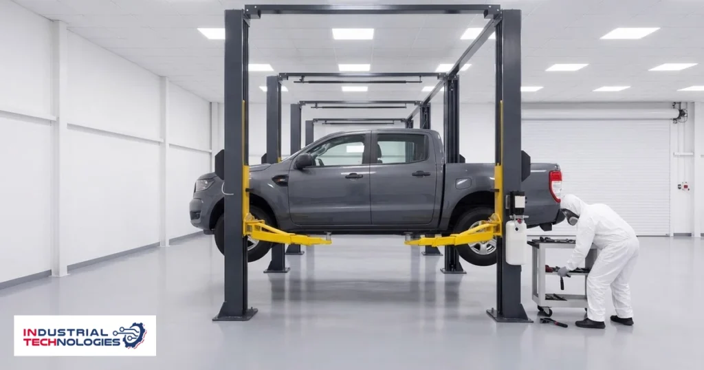 Clear Floor Lift Bay Layout