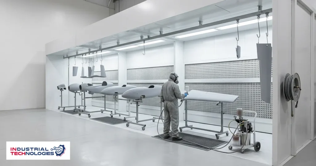Drone Airframe Finishing Booth