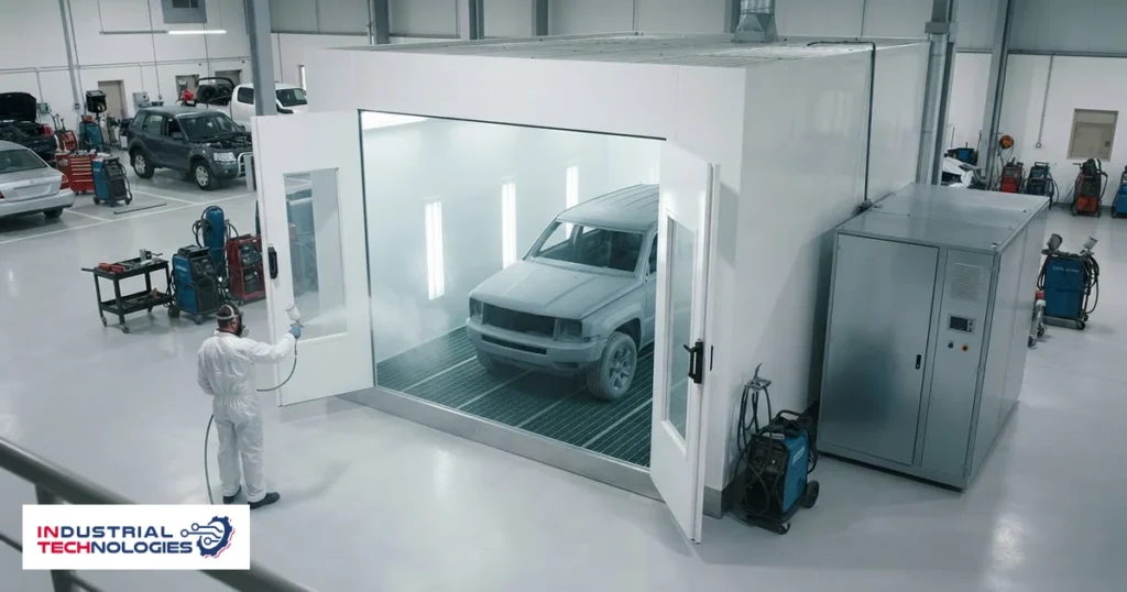 Paint Booth Heat Output Range in kcal per Hour