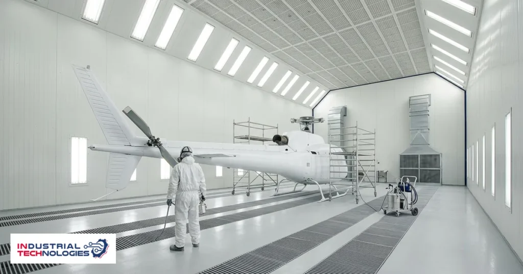 Helicopter Paint Booth