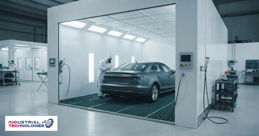 High-Efficiency Filtration Paint Booth