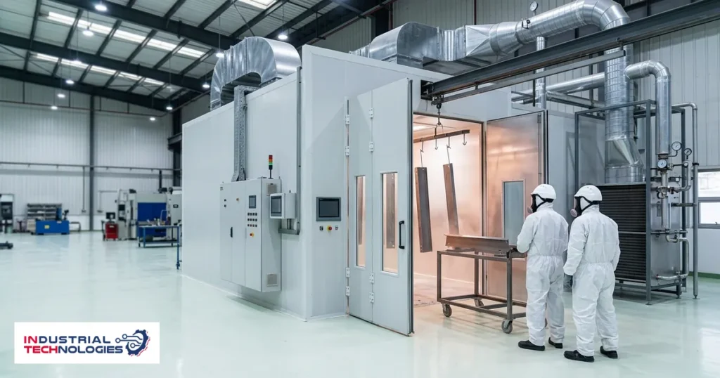 The industrial coating heat curve