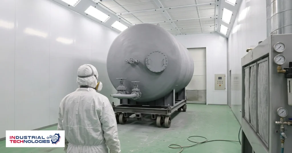 Industrial Tank Coating Booth