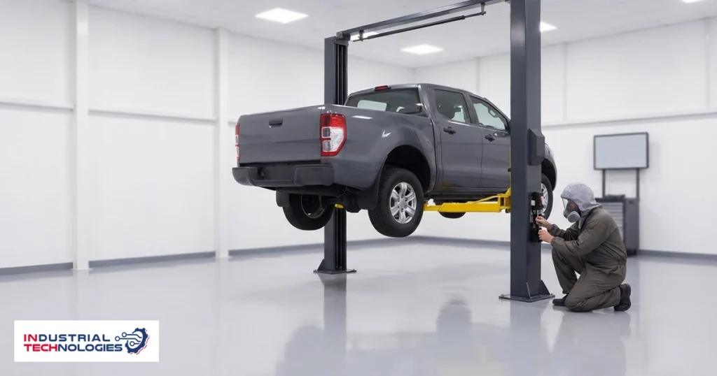 Lift Safety Lock Inspection