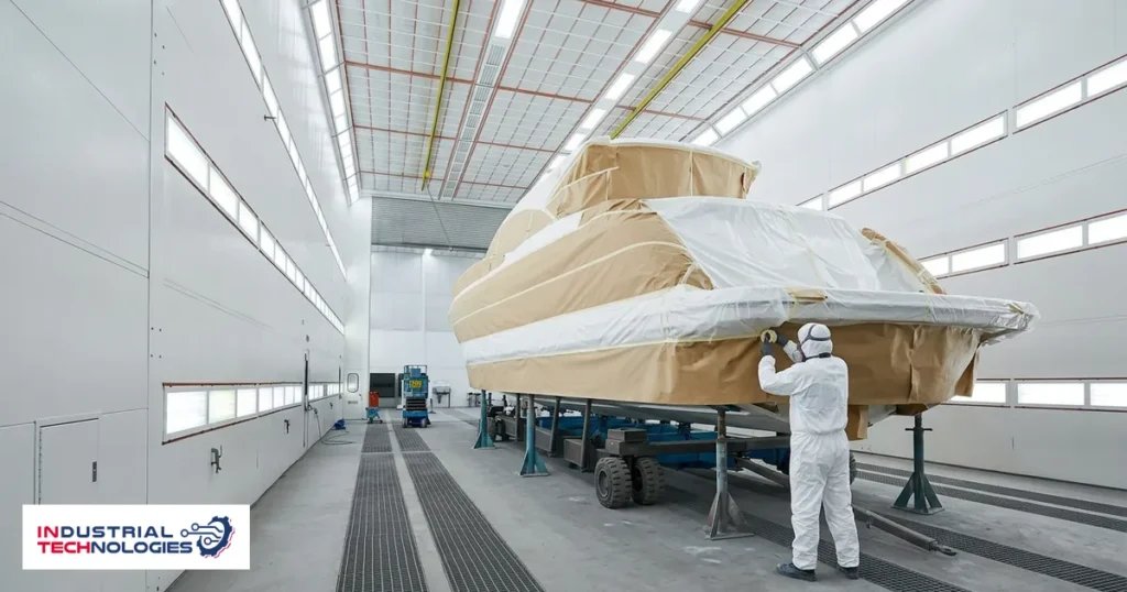 Mid Size Vessel Paint Booth