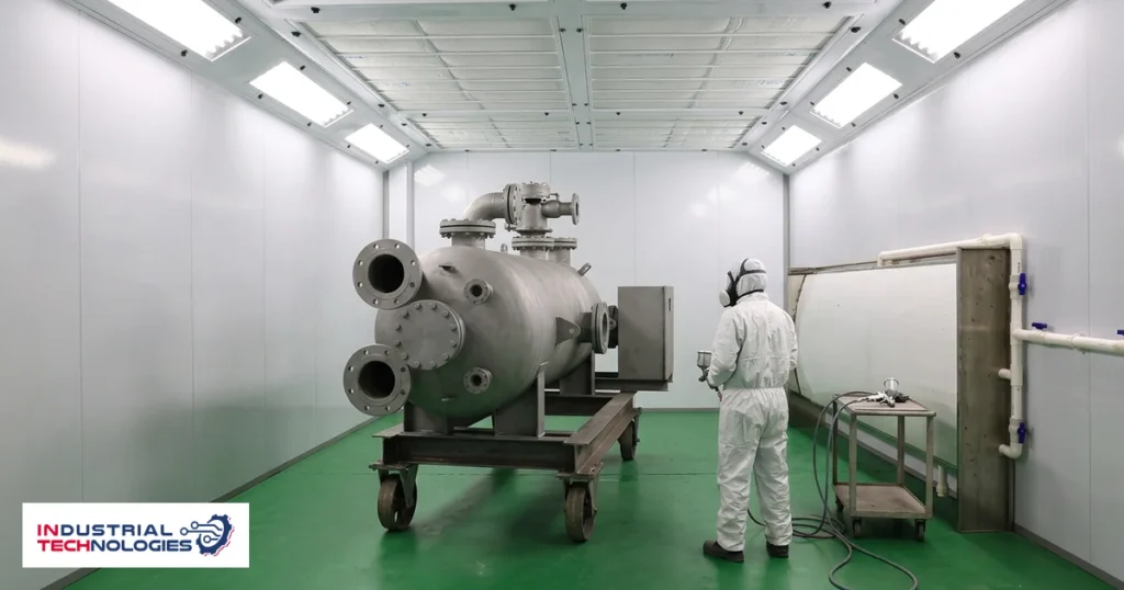 Oil and Gas Equipment Coating Booth