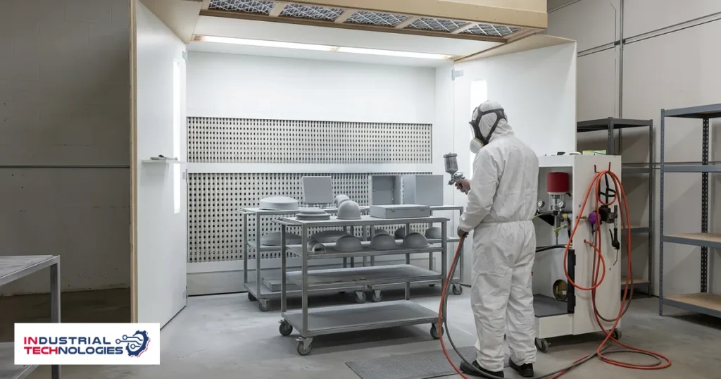 Radar Component Finishing Booth