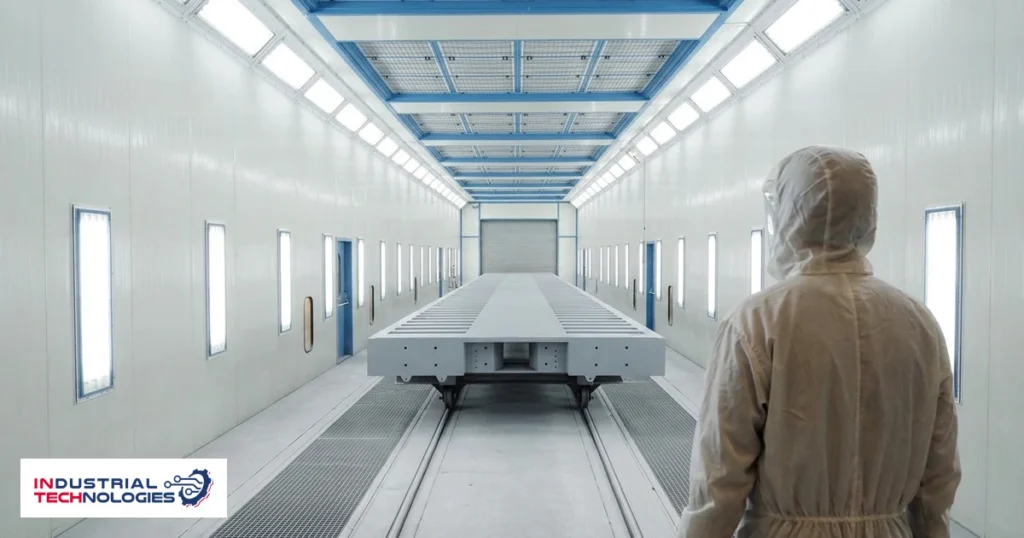 Rail Car Paint Booth