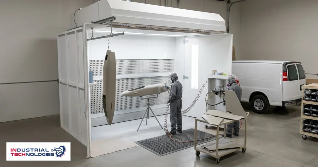 UAV Finishing Booth